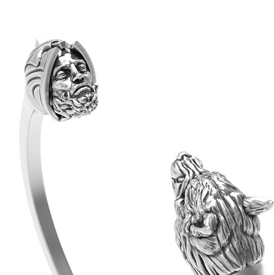 Parure Mythologie - "Mars" - argent