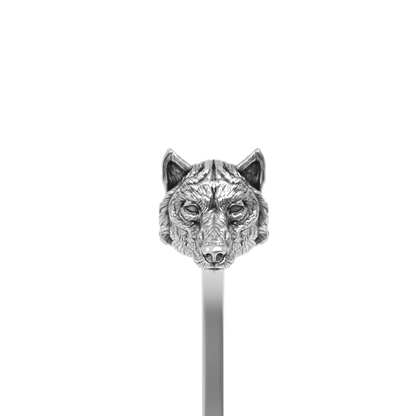 Embout Loup paisible | Peaceful Wolf  Bead