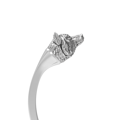 Embout Loup paisible | Peaceful Wolf  Bead